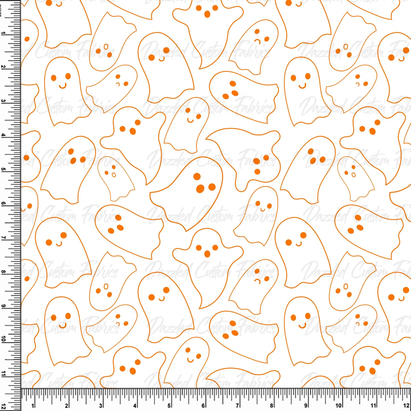 Orange Outlined Ghosts     RTS