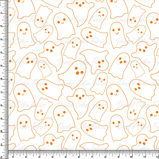 Orange Outlined Ghosts     RTS