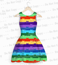 Load image into Gallery viewer, Rainbow Cat Stripe - RTS
