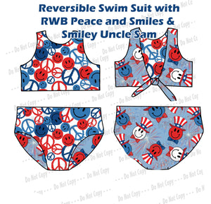 Smiley Uncle Sam ~Blue   RTS