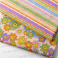 60's Smile Floral Stripe- PRE-ORDER