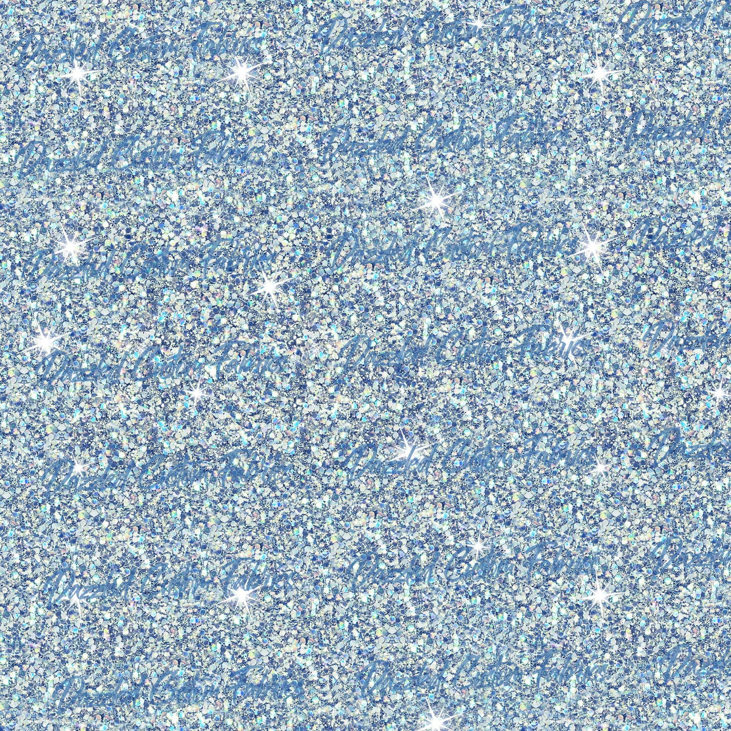 Soft Blue Glitter   RTS